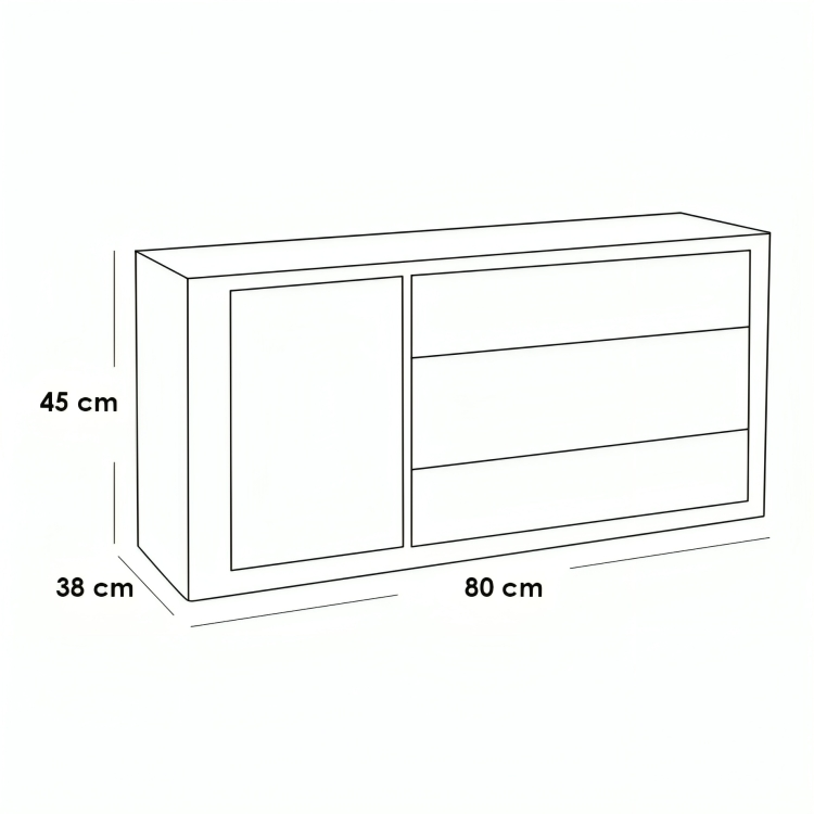 Modern design shoe cabinet