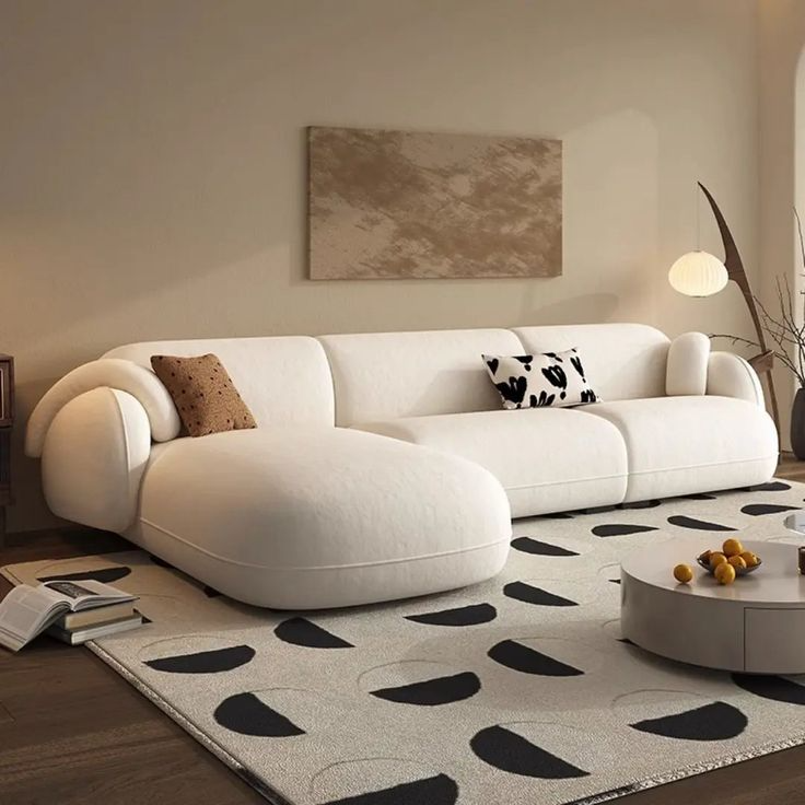 Corner sofa with distinctive design