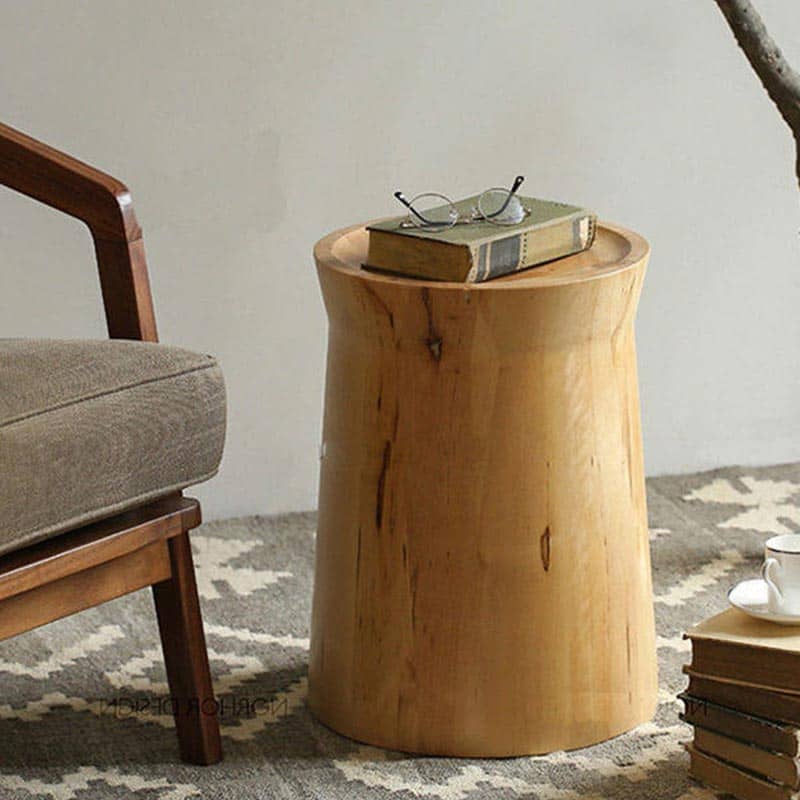 Wooden coffee table