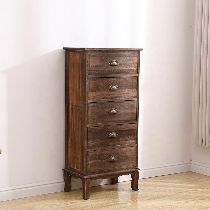 Luxury wooden design chest of drawers