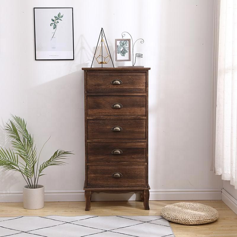 Luxury wooden design chest of drawers