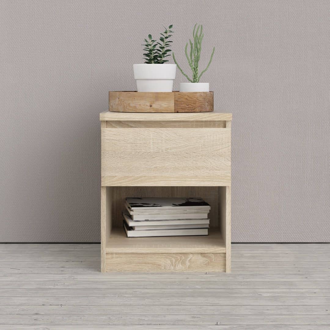 Minimalist wooden chest of drawers