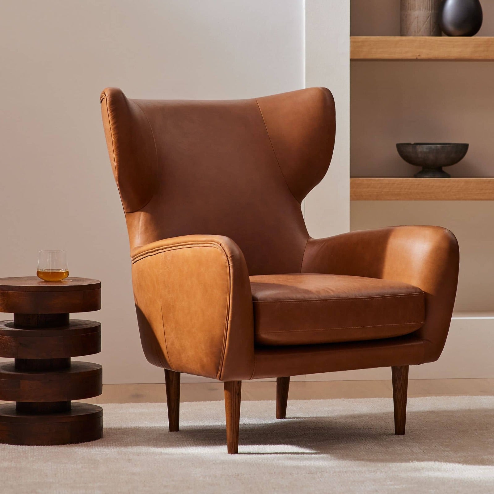 luxury leather chair