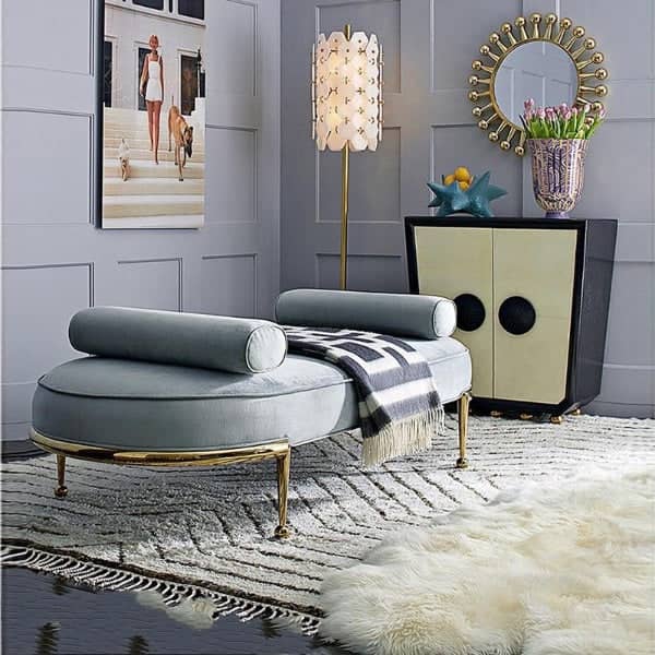 Modern design chaise longue