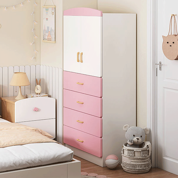 Children's multi-drawer wardrobe