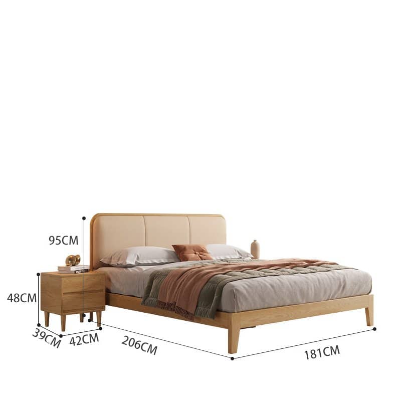 Elegantly designed bed